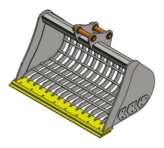 4-5T skeleton bucket position