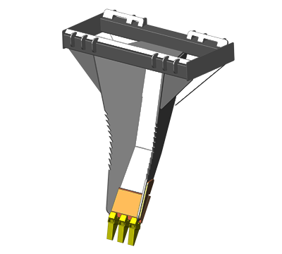 Skid Steers Stump Bucket